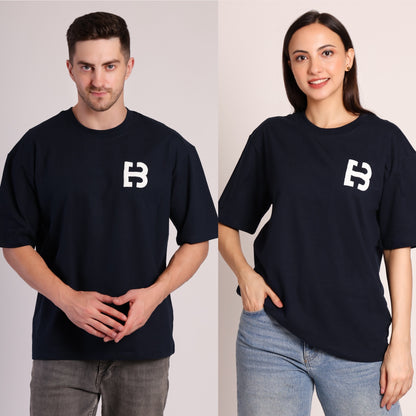 Navy Blue Shark Rider T-shirt