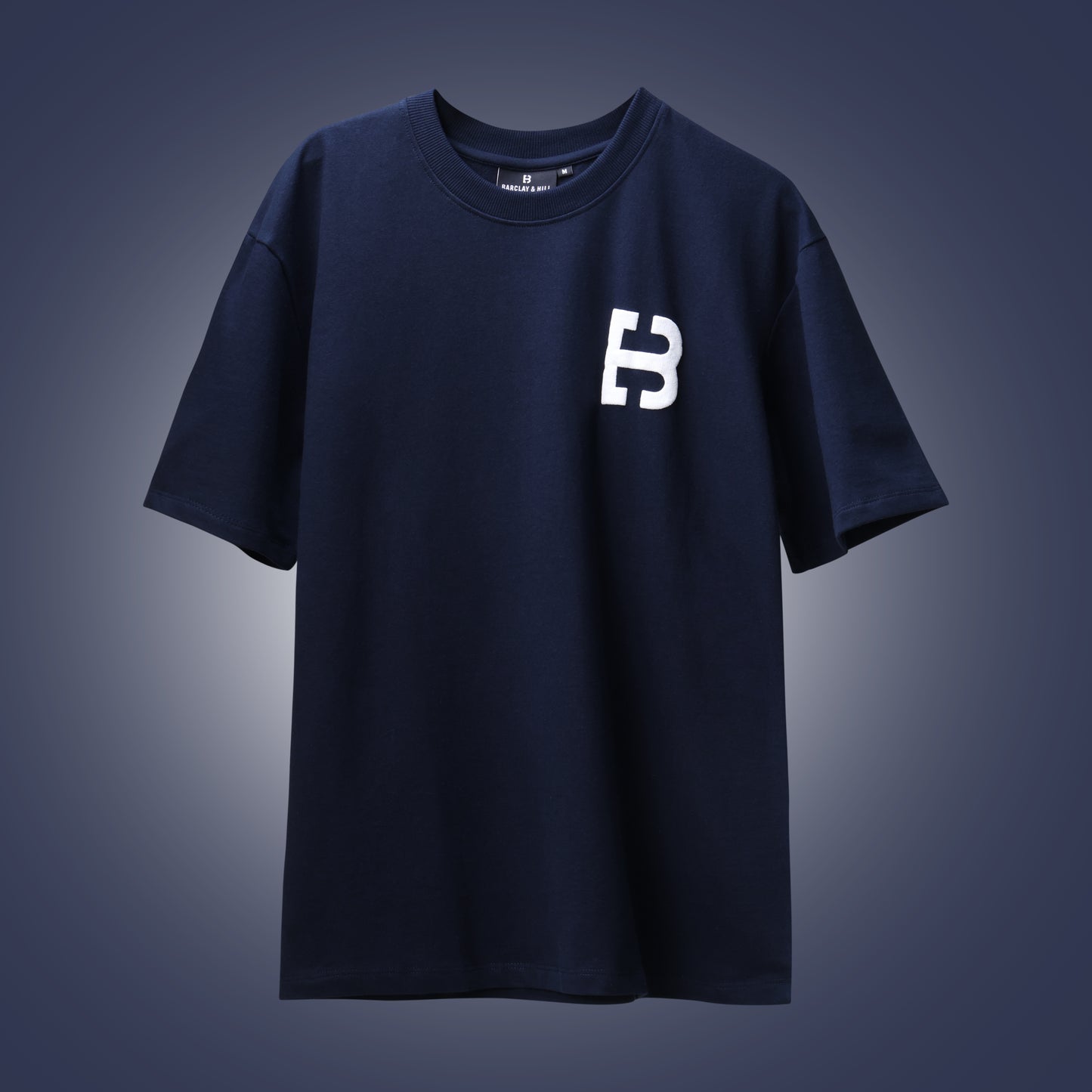 Navy Blue Shark Rider T-shirt